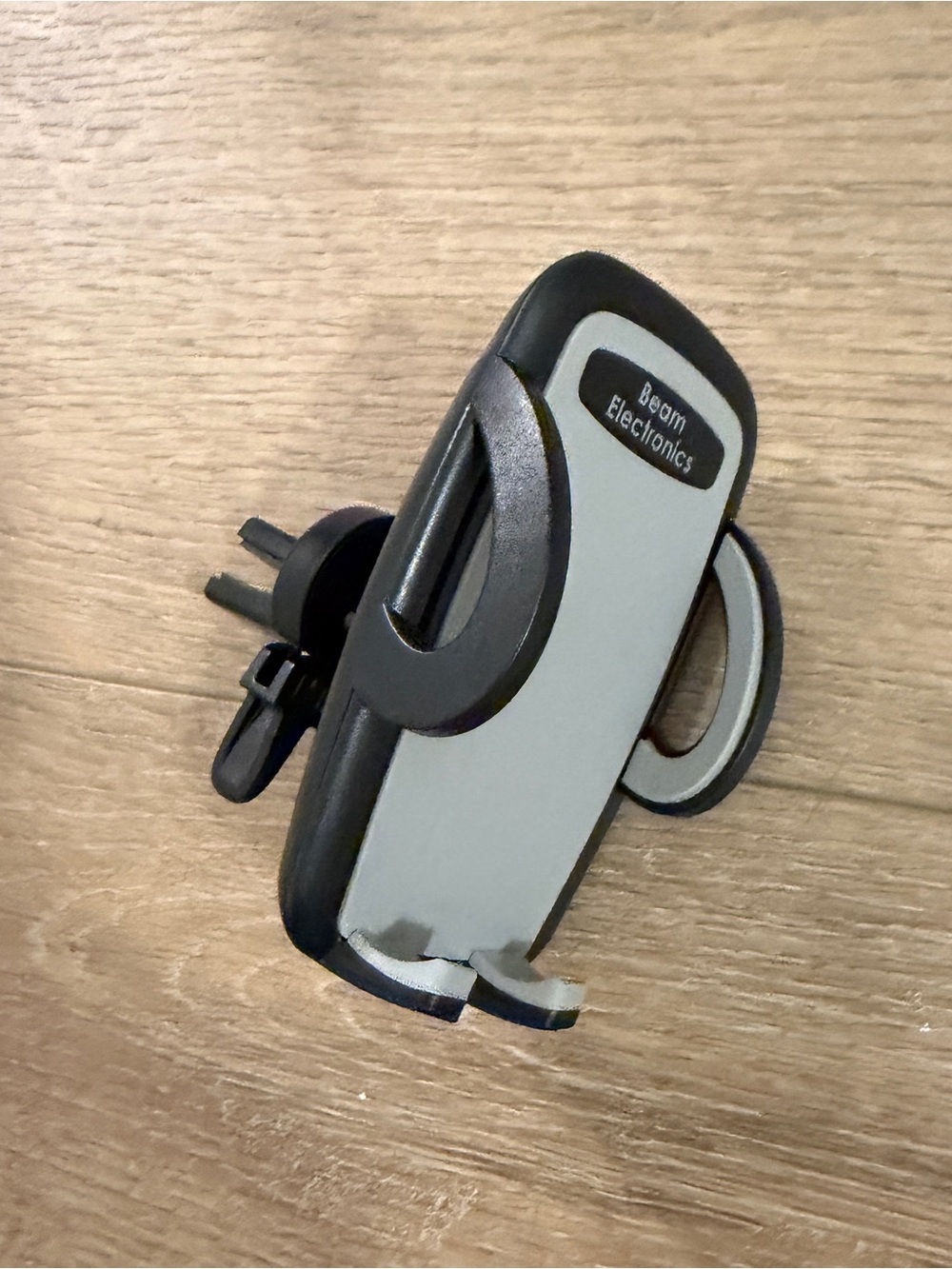 Beam Electronics Gray & Black Car Air Vent Phone Holder